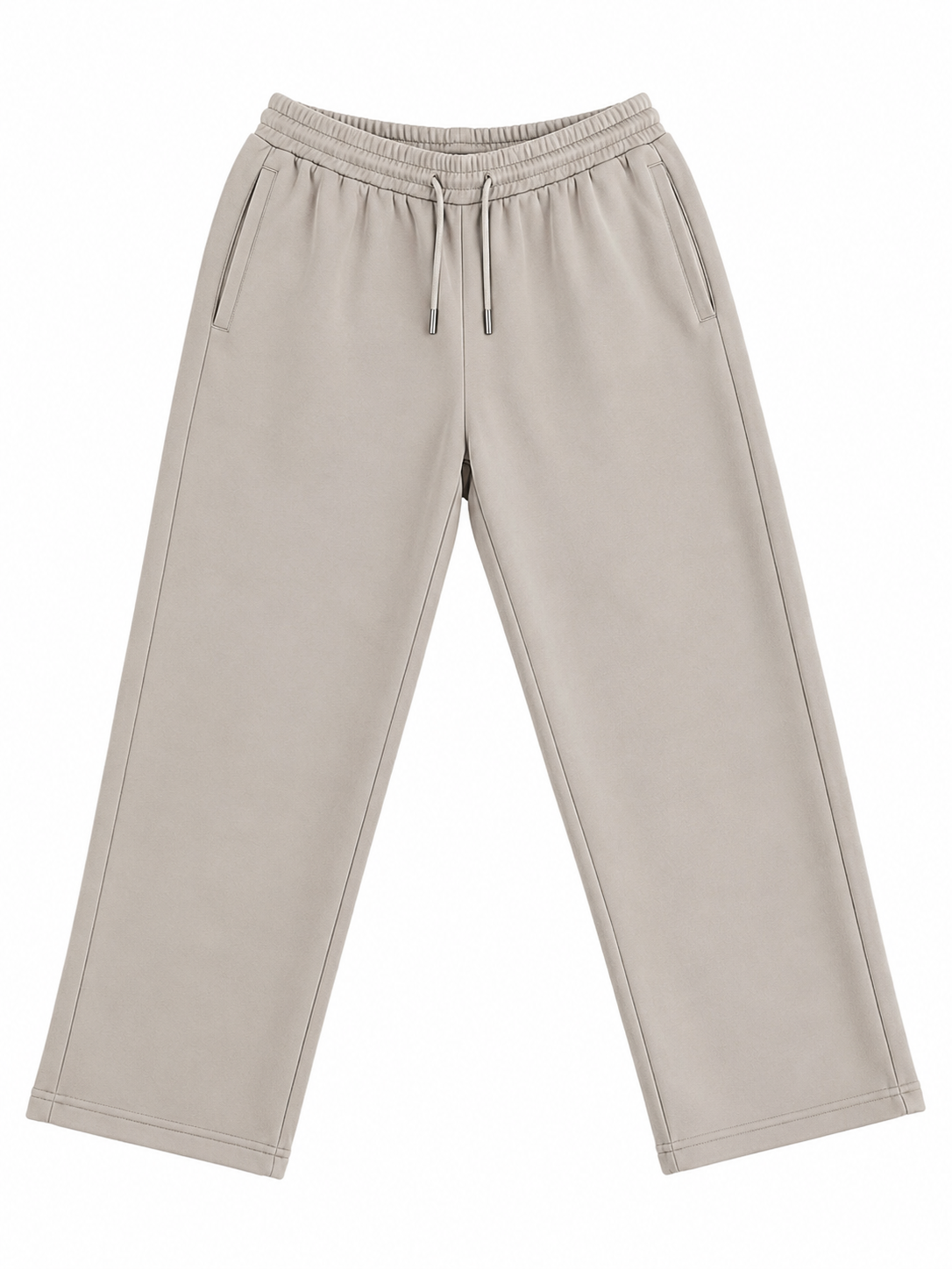 Pantalón Buzo Recto Cemento