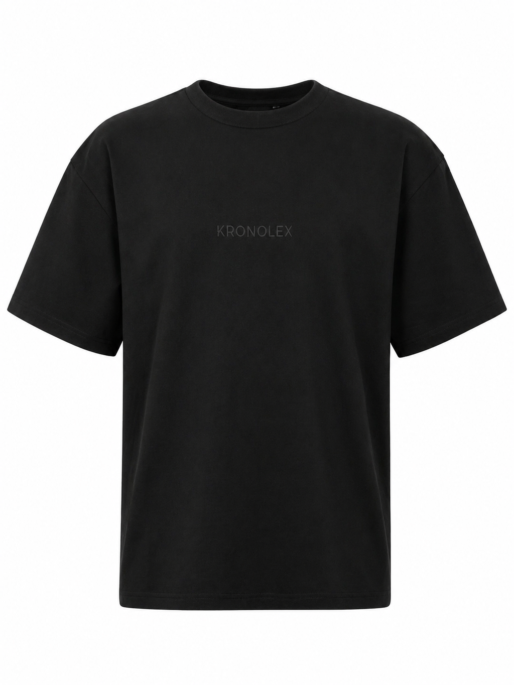Polera Unisex Oversize (HEAVY WEIGHT) - Negro