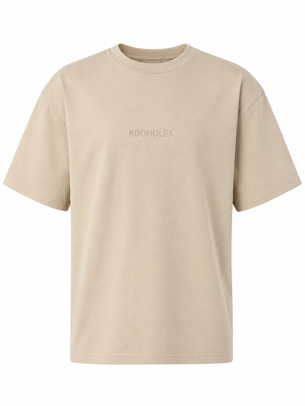 Polera Unisex Oversize (HEAVY WEIGHT) - Beige
