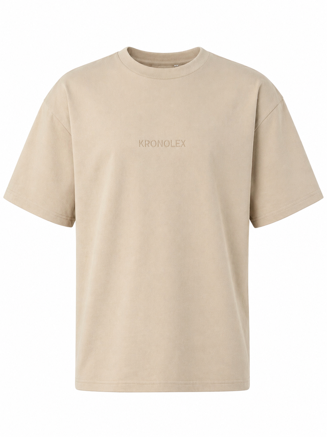 Polera Unisex Oversize (HEAVY WEIGHT) - Beige