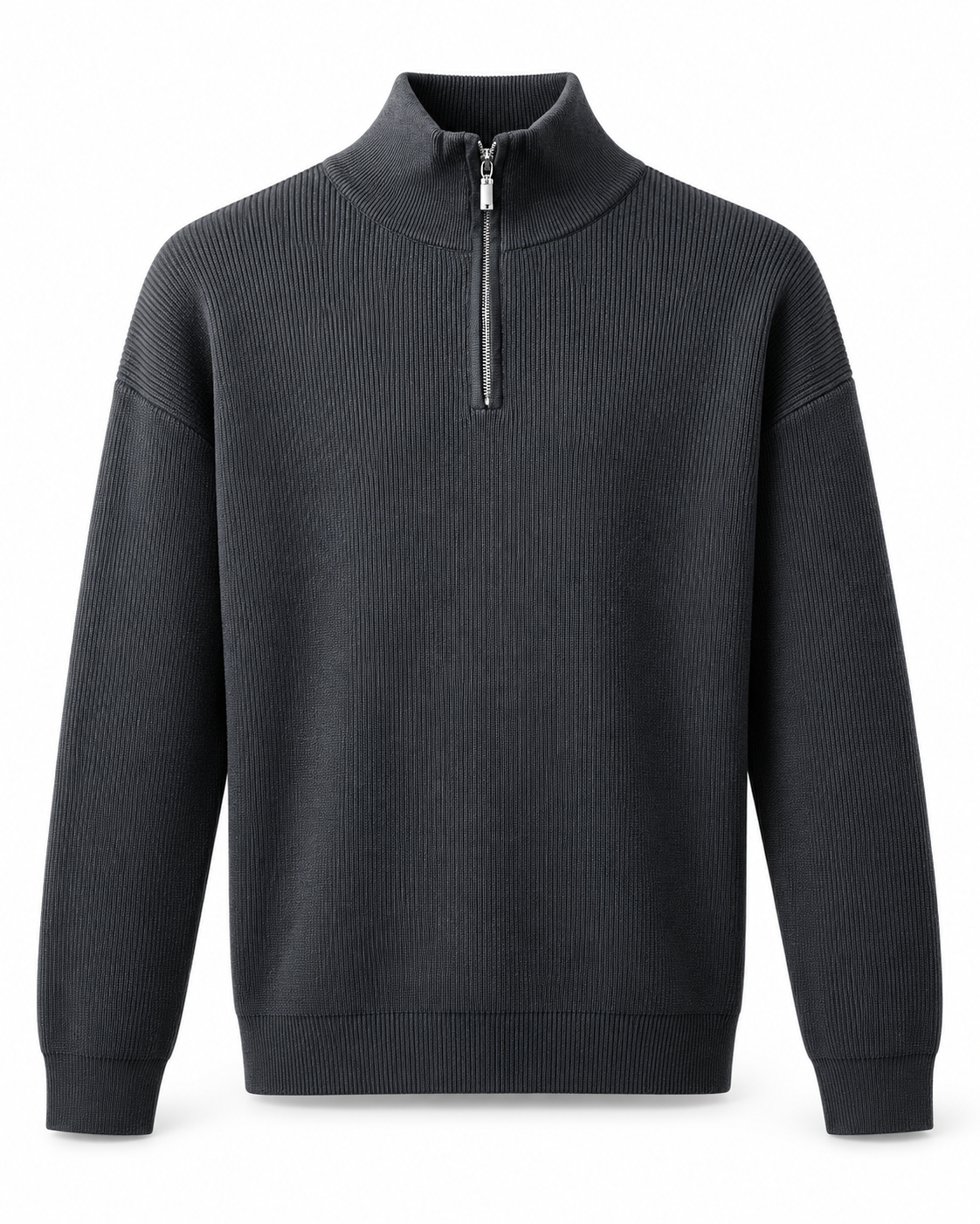 Sweater Quarter Zip - Negro