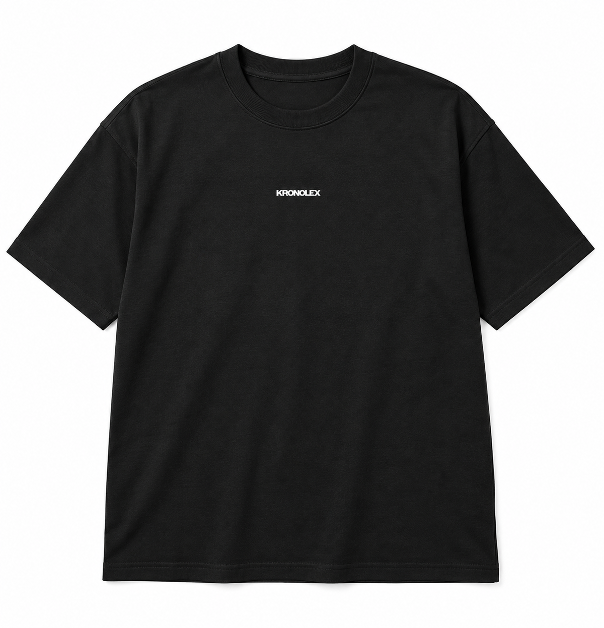 Polera Loose Fit Oversize - Negra