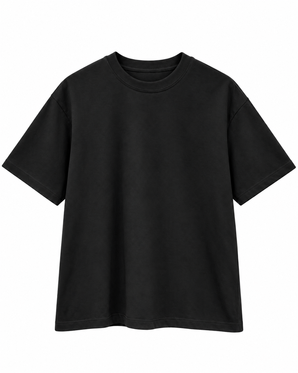 Polera Boxy Fit - Negra