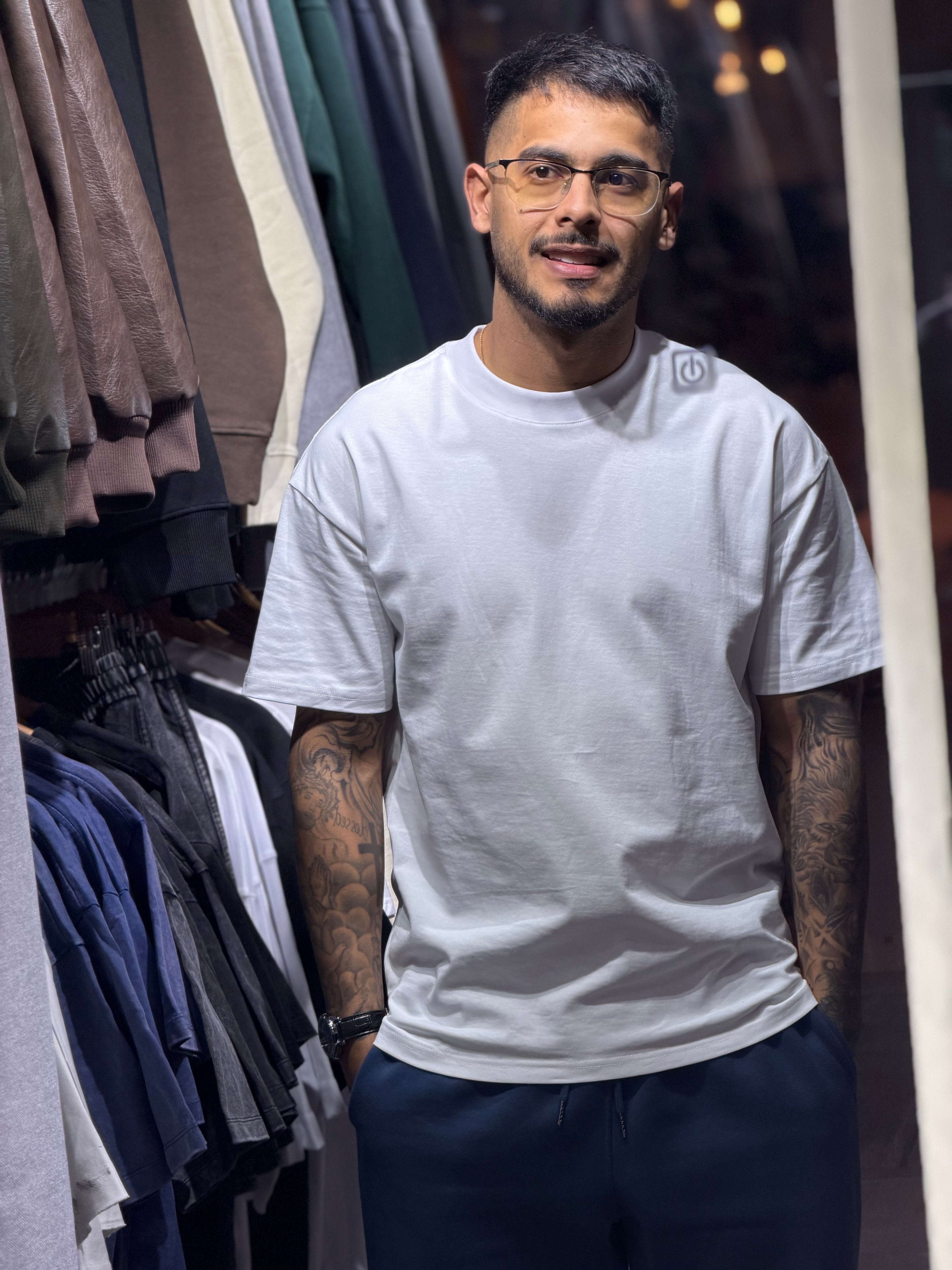 Polera Oversize Blanca