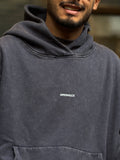 Polerón Boxy Fit Oversize Azul Marino - "DISCIPLINE"