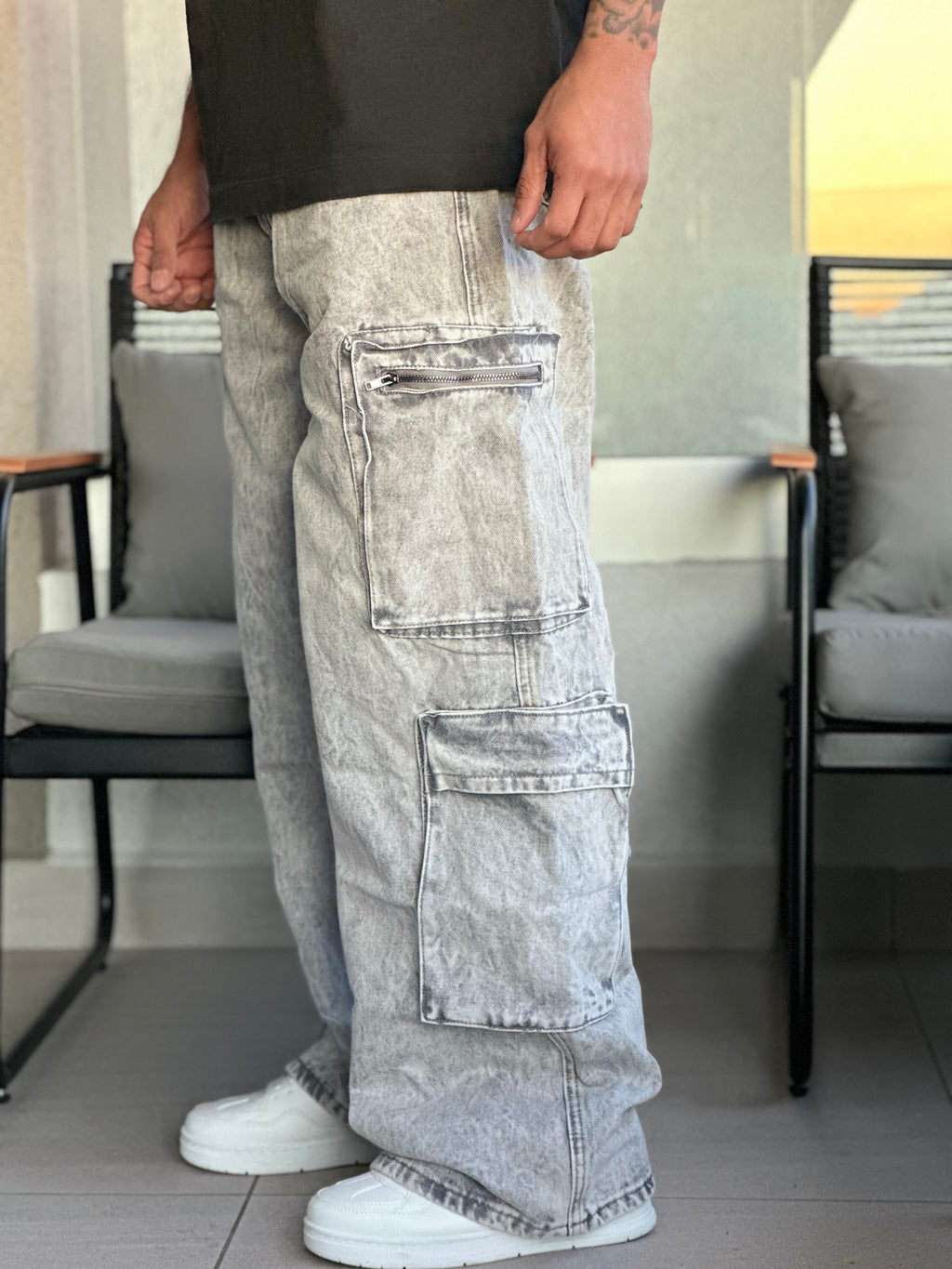 Jeans Cargo Baggy fit Vúlcano