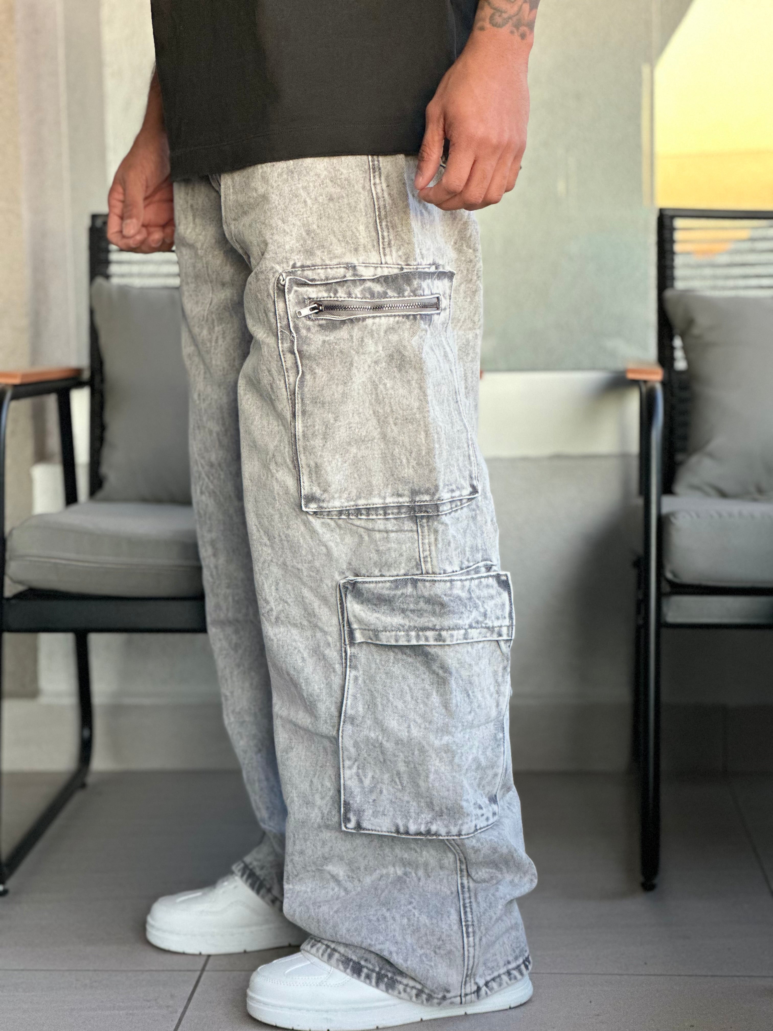 Jeans Cargo Baggy fit Vúlcano