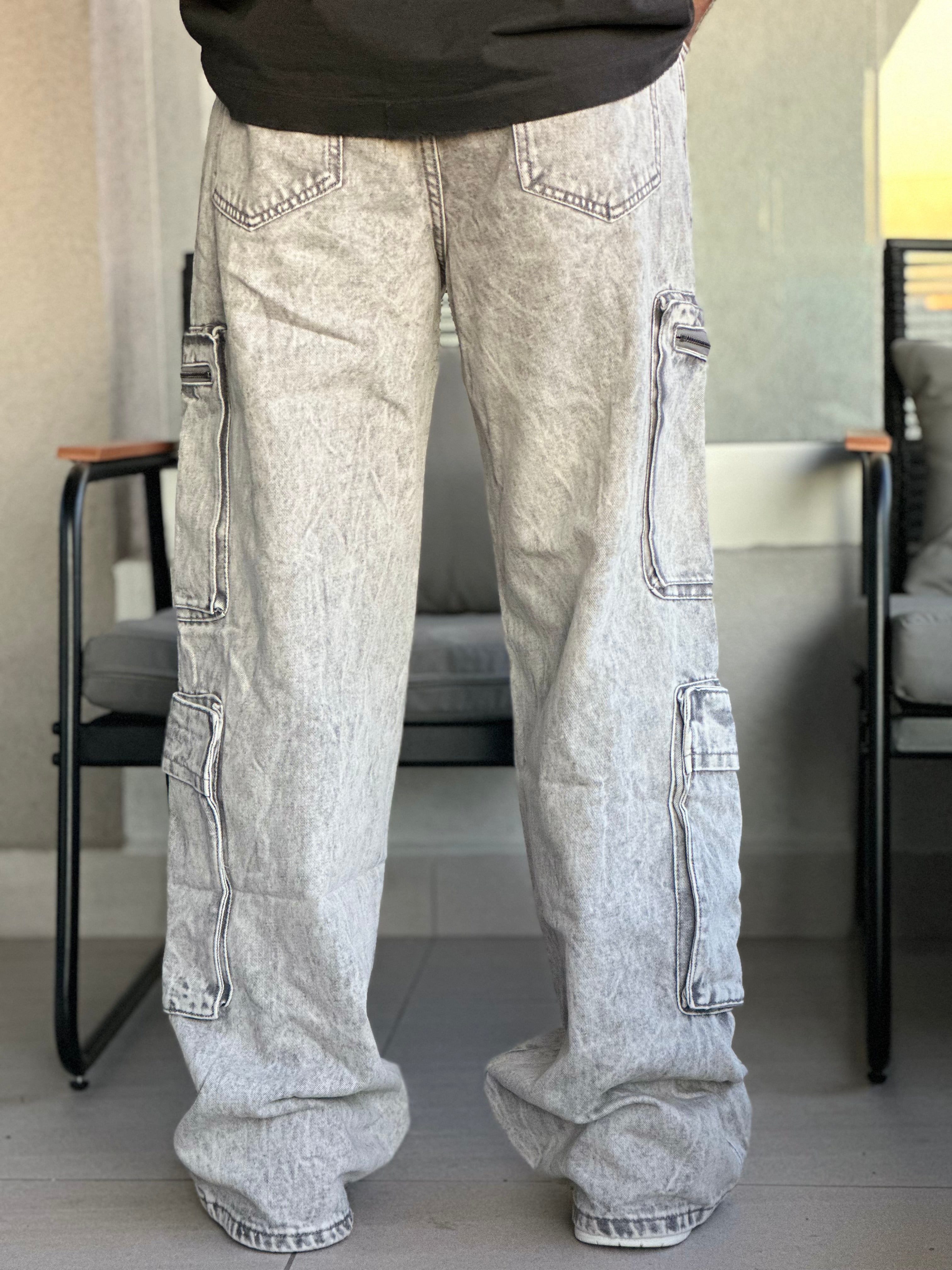 Jeans Cargo Baggy fit Vúlcano