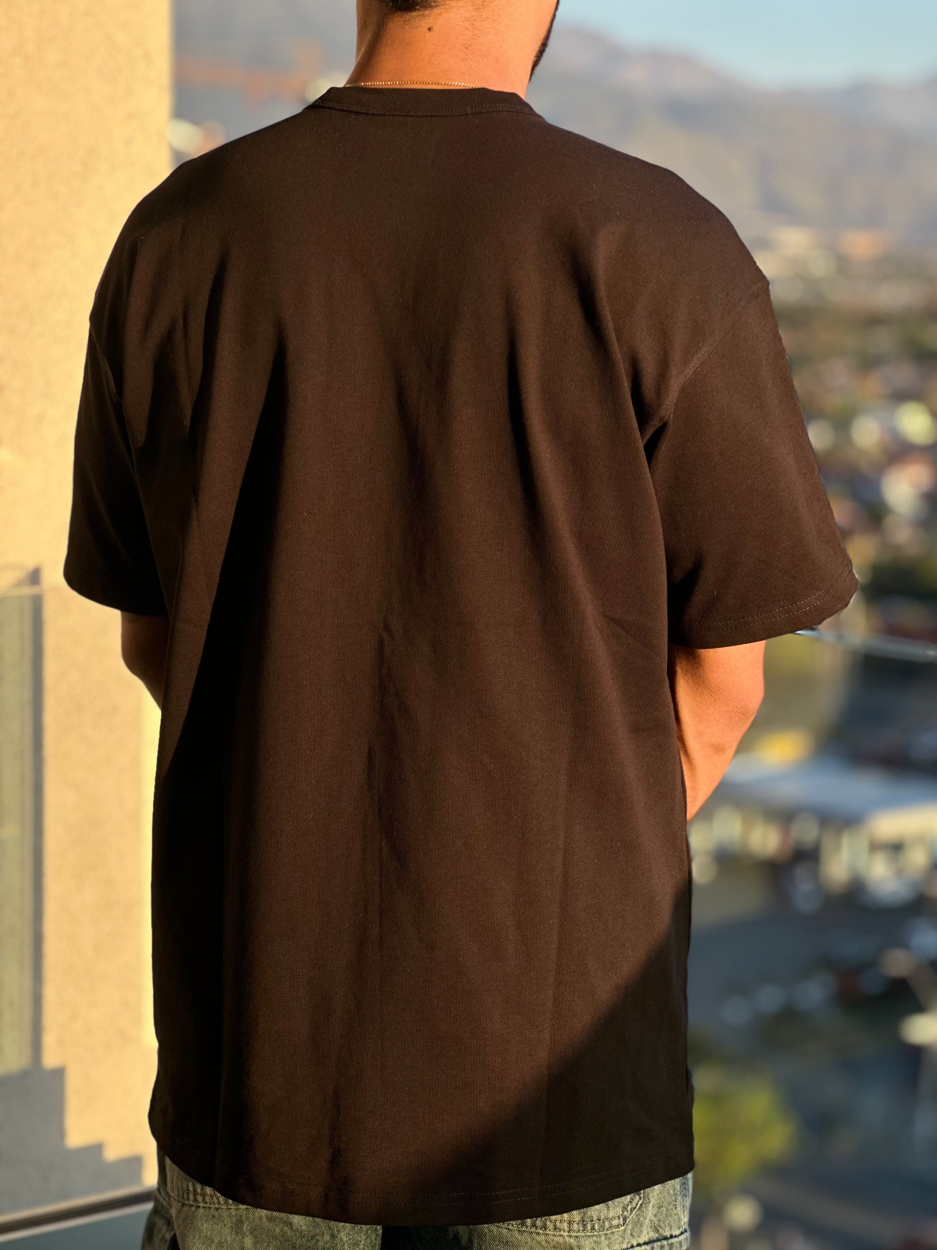 Polera Unisex Oversize (HEAVY WEIGHT) - Negro