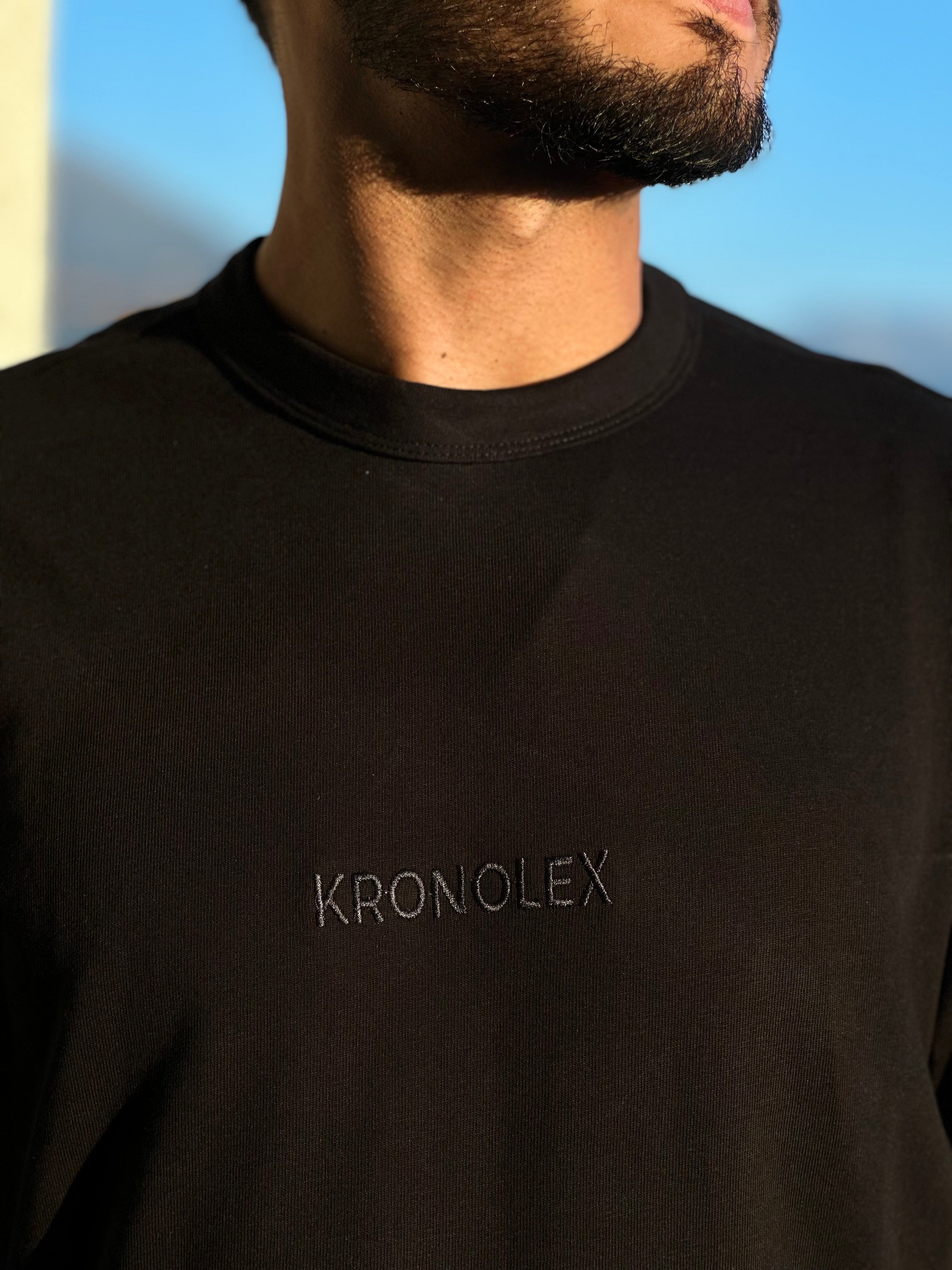 Polera Unisex Oversize (HEAVY WEIGHT) - Negro