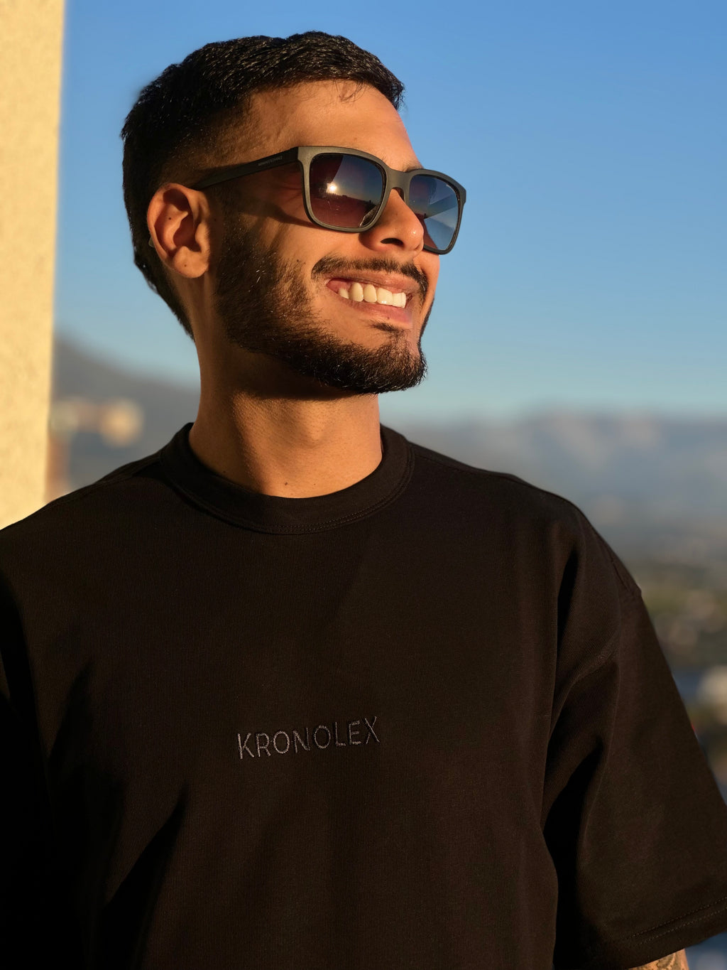 Polera Unisex Oversize (HEAVY WEIGHT) - Negro