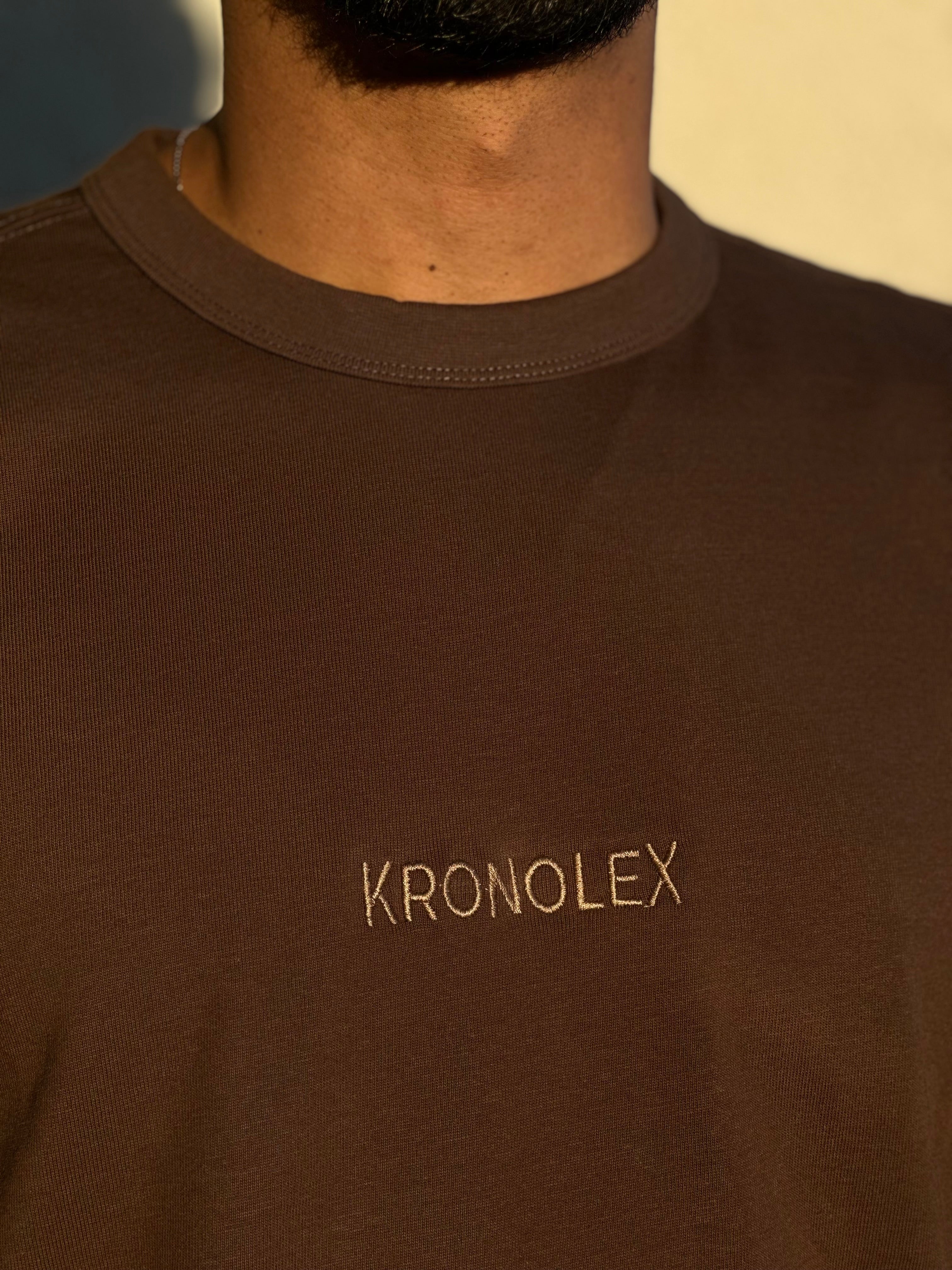 Polera Unisex Oversize (HEAVY WEIGHT) - Café