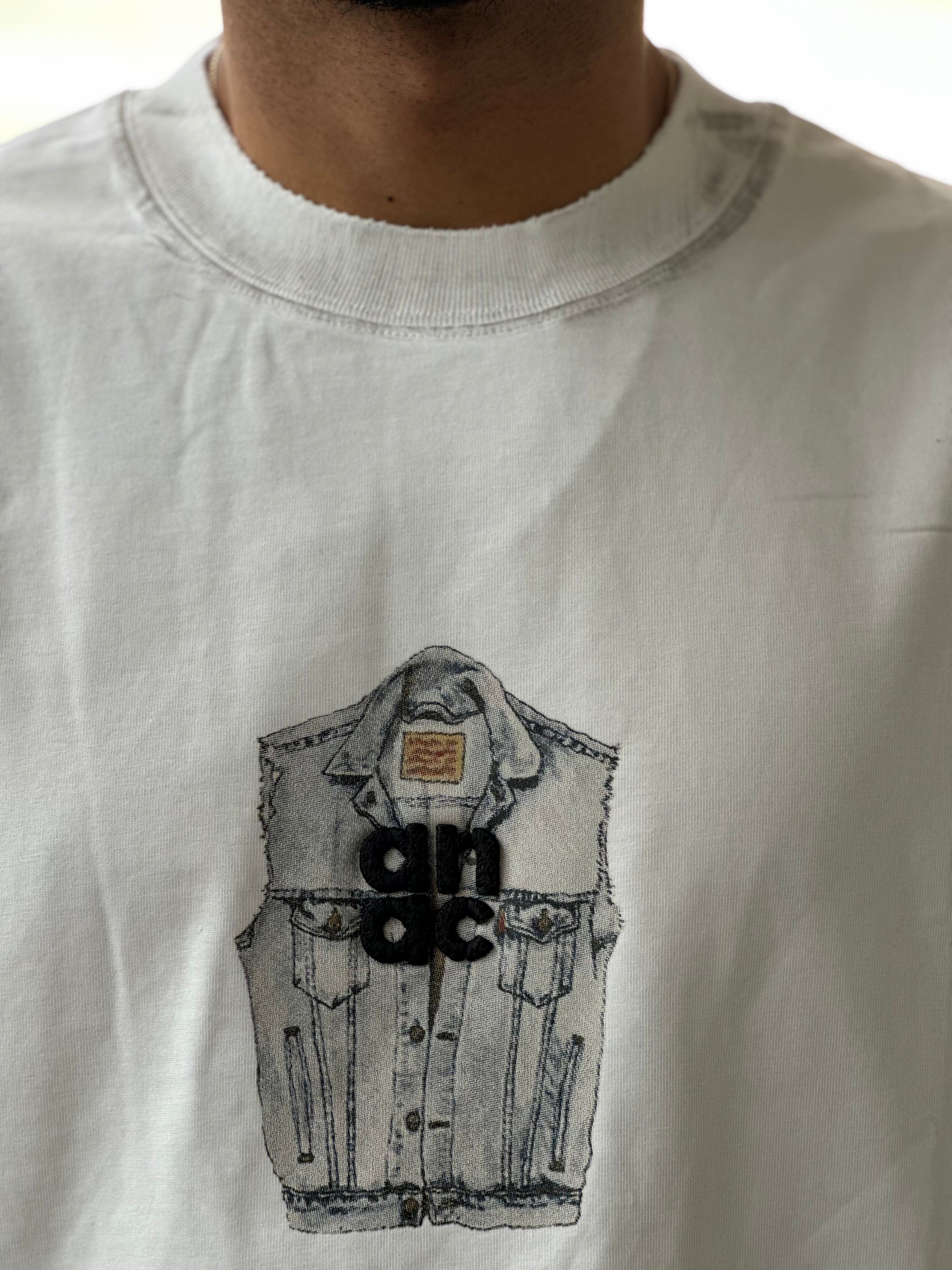 Polera Oversize “Denim Vest”