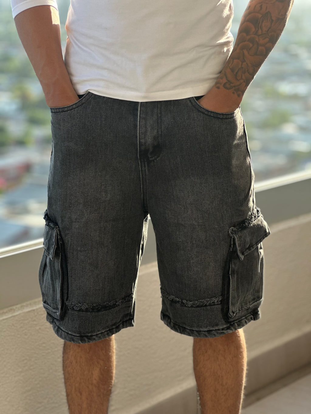 Shorts Cargo Estambul Negro