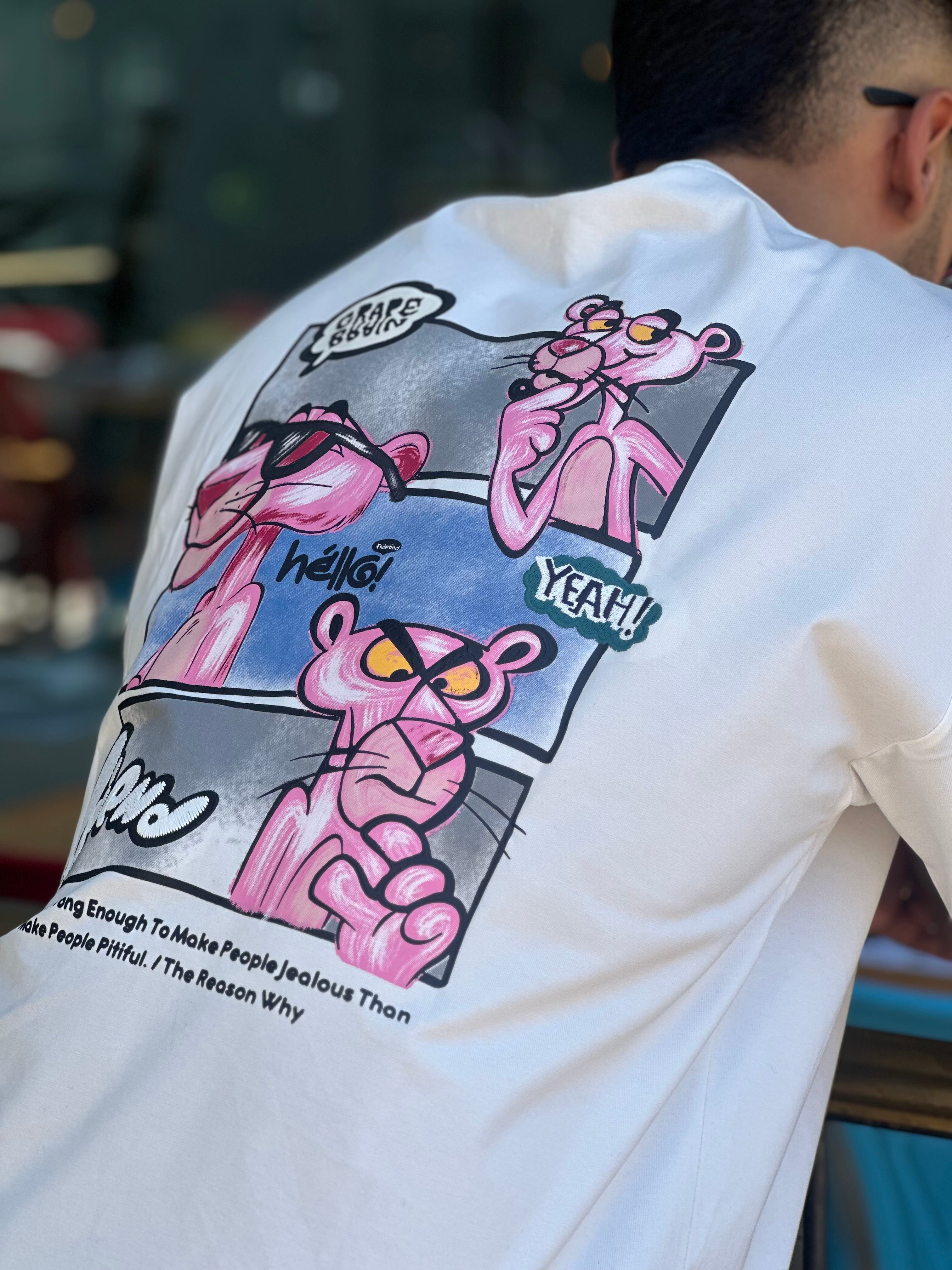 Polera Oversize "Pantera Comics"