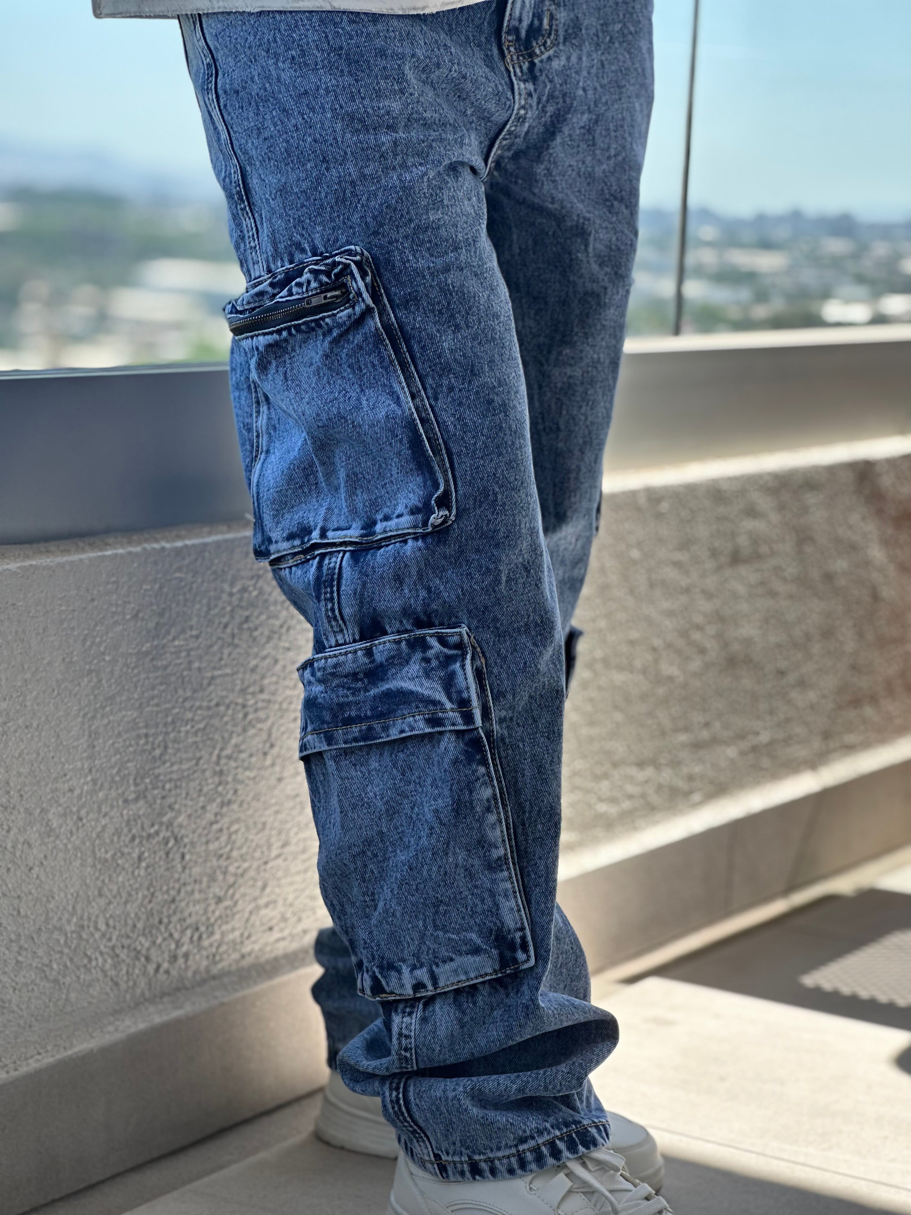 Jeans Cargo Loose Fit Venecia