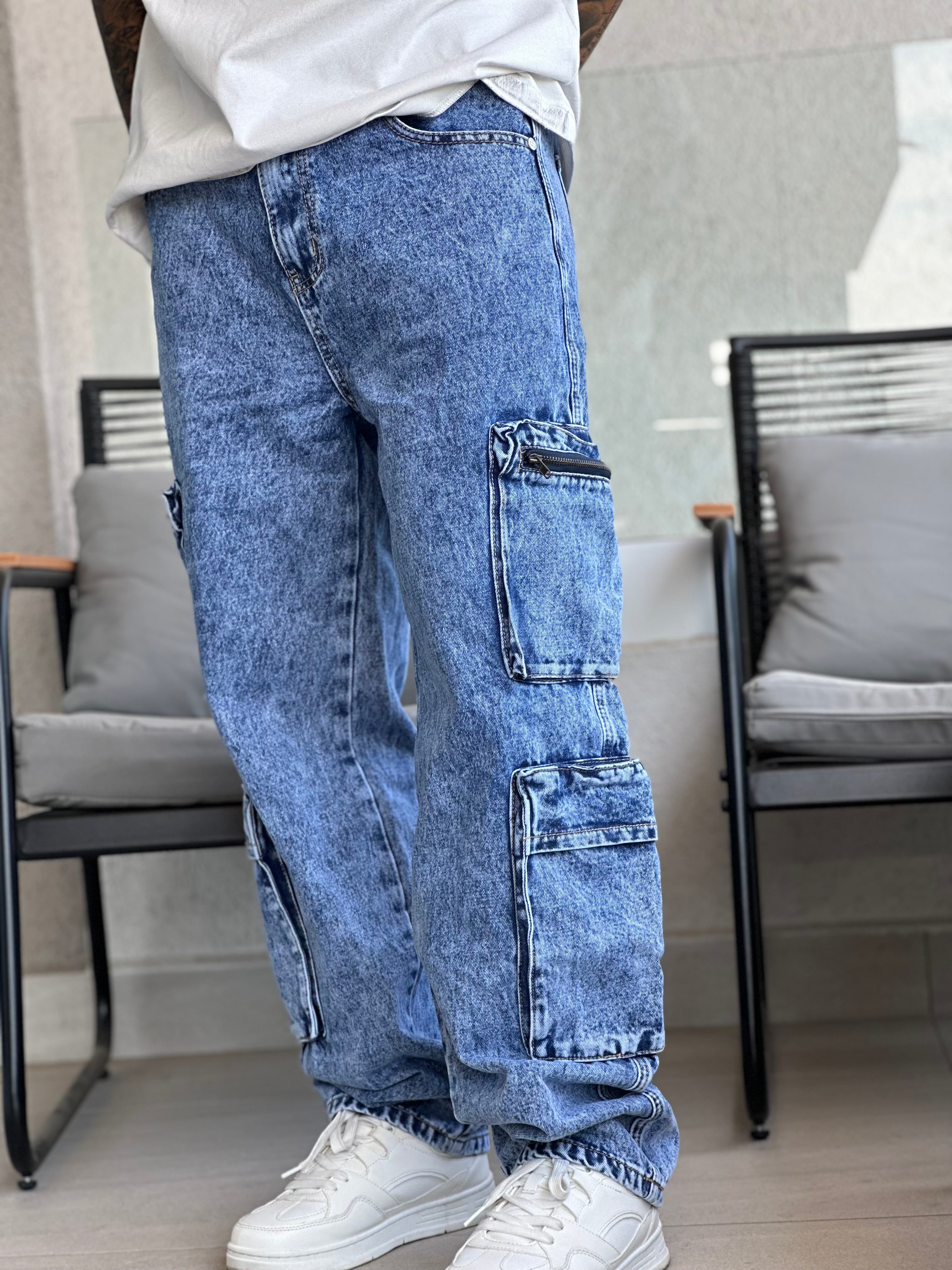 Jeans Cargo Loose Fit Venecia