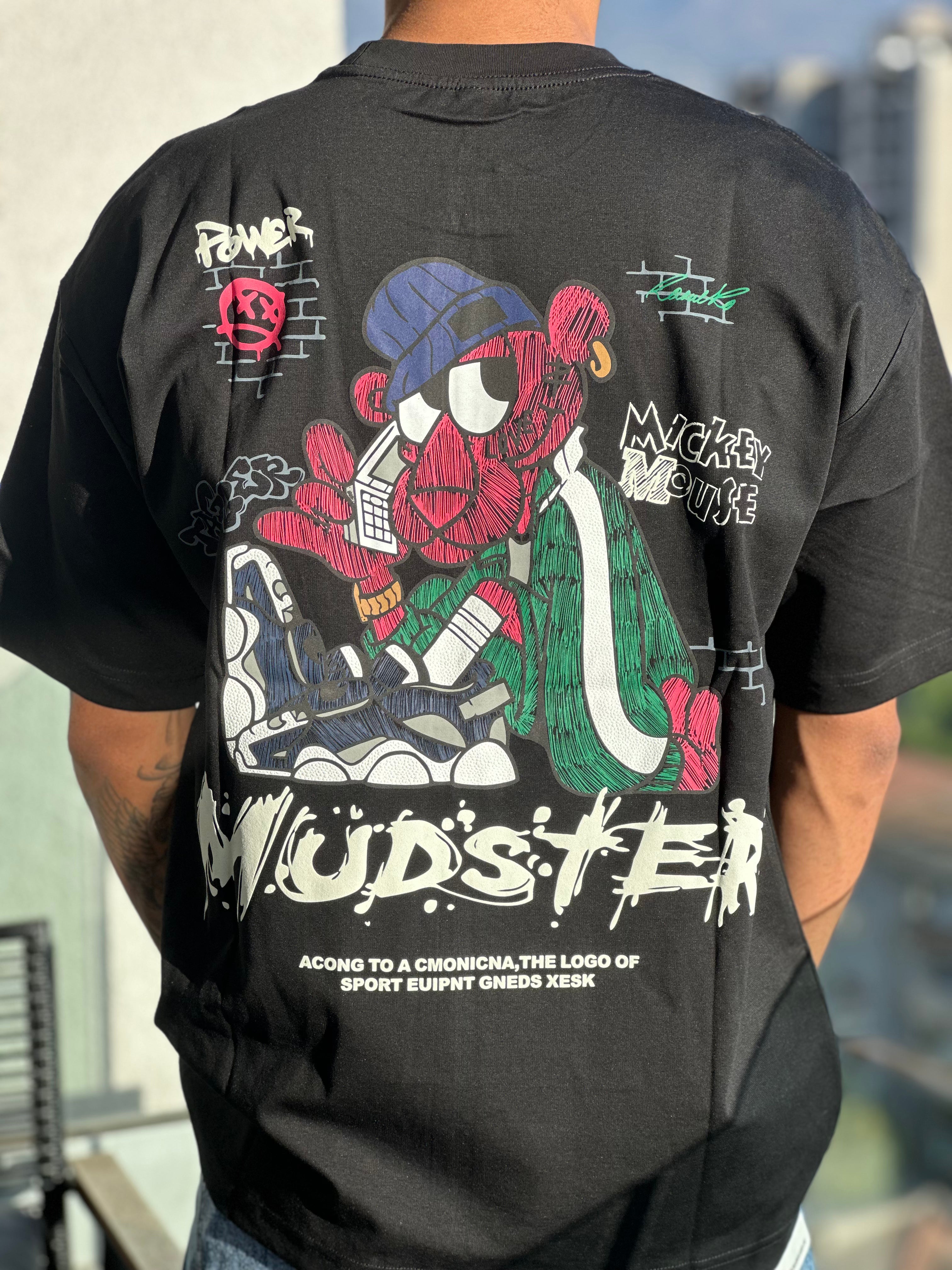 Polera Oversize Pantera Rosa Mudster Monkey