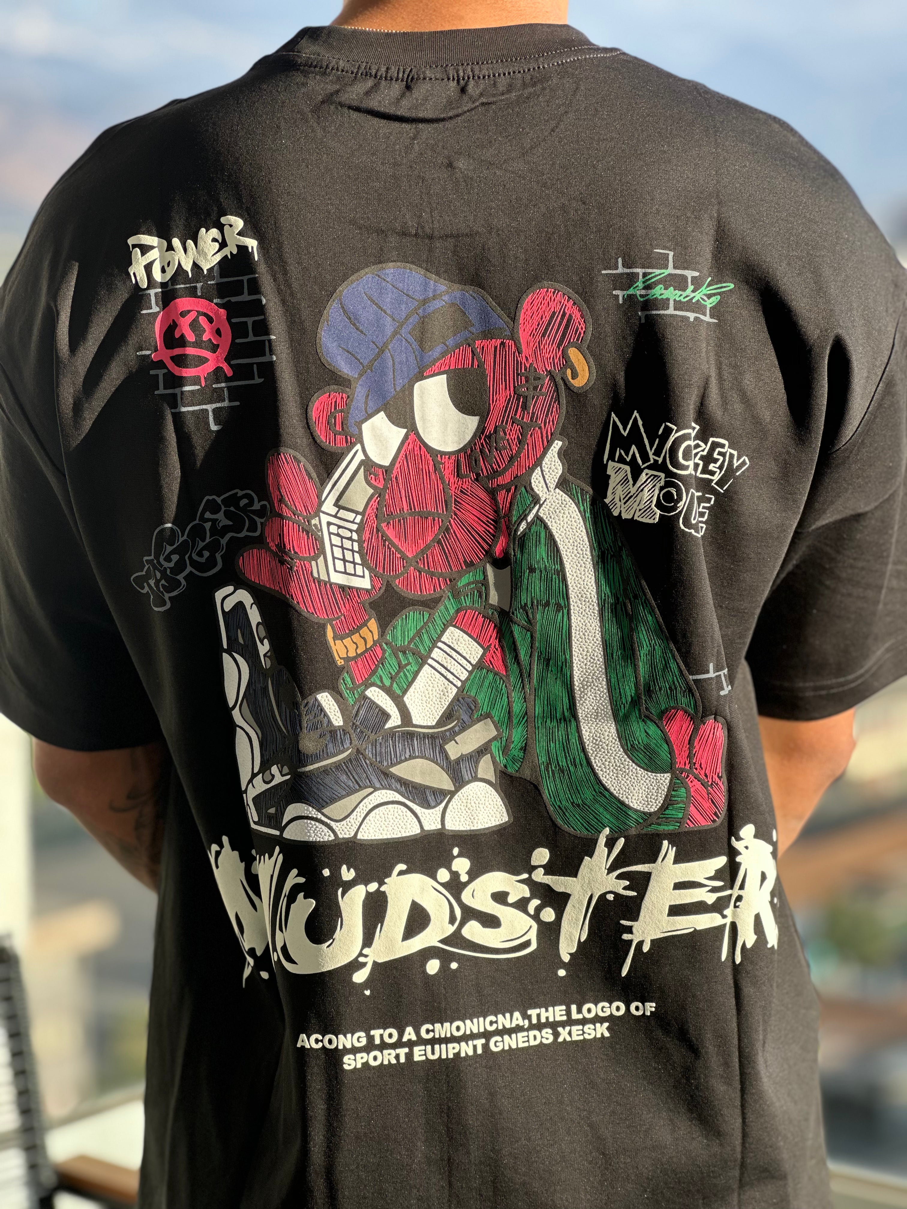 Polera Oversize Pantera Rosa Mudster Monkey