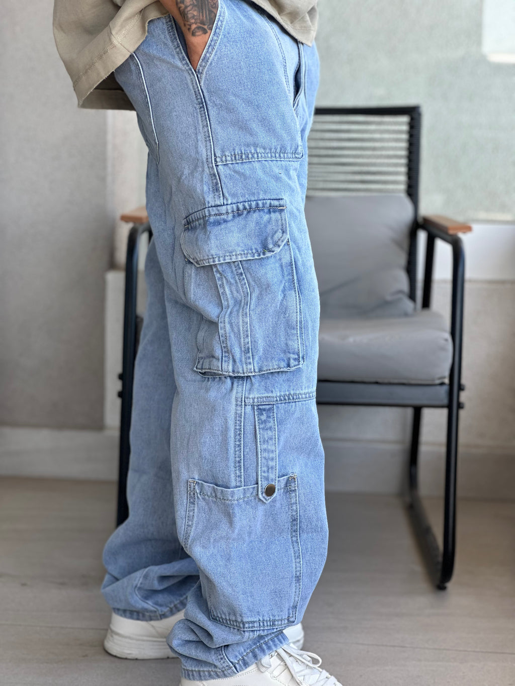 Jeans Cargo Loose Fit Niza