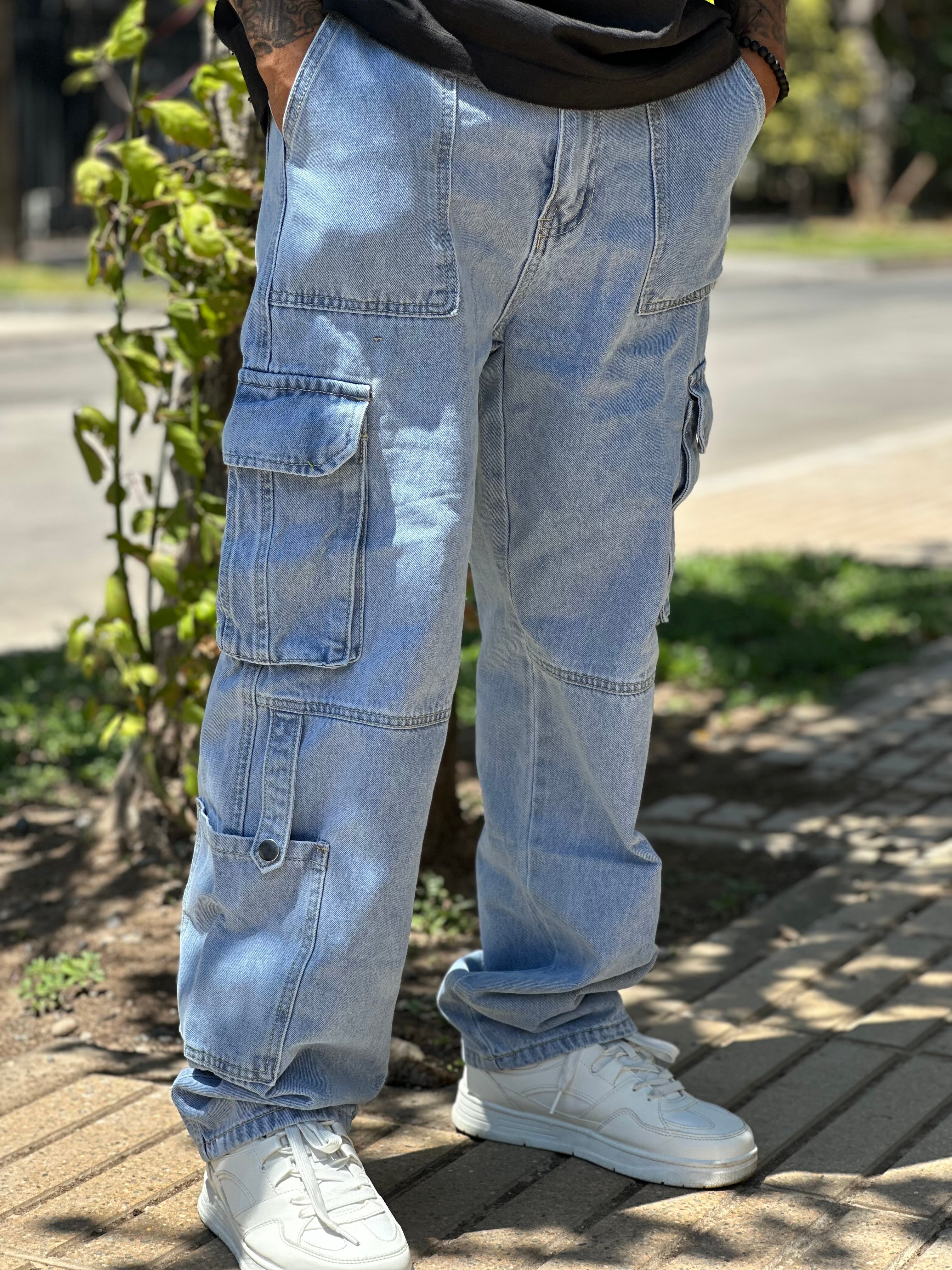 Jeans Cargo Loose Fit Niza